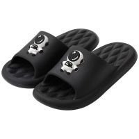 original Stepping on feces feeling slippers mens summer couple home anti-slip deodorant bathroom bathing household soft bottom sandals and slippers for women