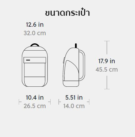กระเป๋าเป้-timbuk2-รุ่น-tuck-laptop-backpack-ใส่เอกสาร-ใส่โน๊ตบุ๊ค-ของใหม่ของแท้