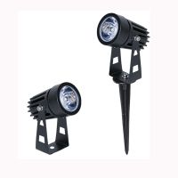 ☽ 1W 3W LED Garden Lighting Outdoor Spike Lawn Lamp Waterproof Lighting Led Light Garden Path Spotlights AC110V 220V DC12V