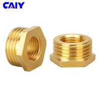 Brass hex reducer BSP male to female M5 1/8 1/4 3/8 1/2 3/4 to 1 inch adapter connector