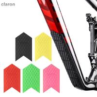 CLARON สติ๊กเกอร์ติดโครงจักรยาน MTB อุปกรณ์ป้องกันถนน,สติ๊กเกอร์อุปกรณ์รถจักรยานโซ่ป้องกันรอยขีดข่วนสติ๊กเกอร์ป้องกันโครงรถจักรยาน MTB Chainstay