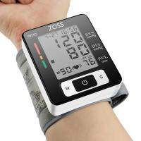 2021 New Cuff Wrist Sphygmomanometer เครื่องวัดความดันโลหิต หน้าจอ Heart Rate Pulse Tonometer แบบพกพา JI