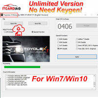 ToyoLex 3พร้อมคีย์ไม่จำกัดสำหรับ Denso Lexus Mascmento DTC Software Funziona สำหรับ Kessktagpcmcunner ECU Tuning Software