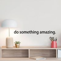 【hot】✼ஐ  shipping Inspirational quote decal - Do Amazing.. Over the Door Vinyl Wall Decal Sticker