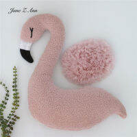 การถ่ายภาพทารกแรกเกิด Baby Photo Flamingo Gauze Props หมอนเสริม