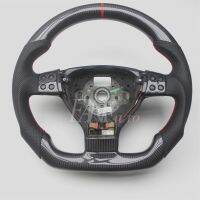 Replacement Real Carbon Fiber Steering Wheel with Leather for VW Volkswagen Jetta Mk5 Golf 5 GTI R32 EOS Passat B6 Bora