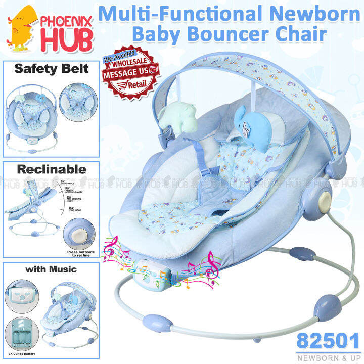 Phoenix Hub 82501 Baby Bouncer Chair Baby Cradle Bed Infant Baby