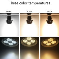 LED Track Light Fixture E27 40W Ceiling Rail Lamp Adjustable Spotlights Shop Showroom Clothing Store Lighting 220V ZGD0005