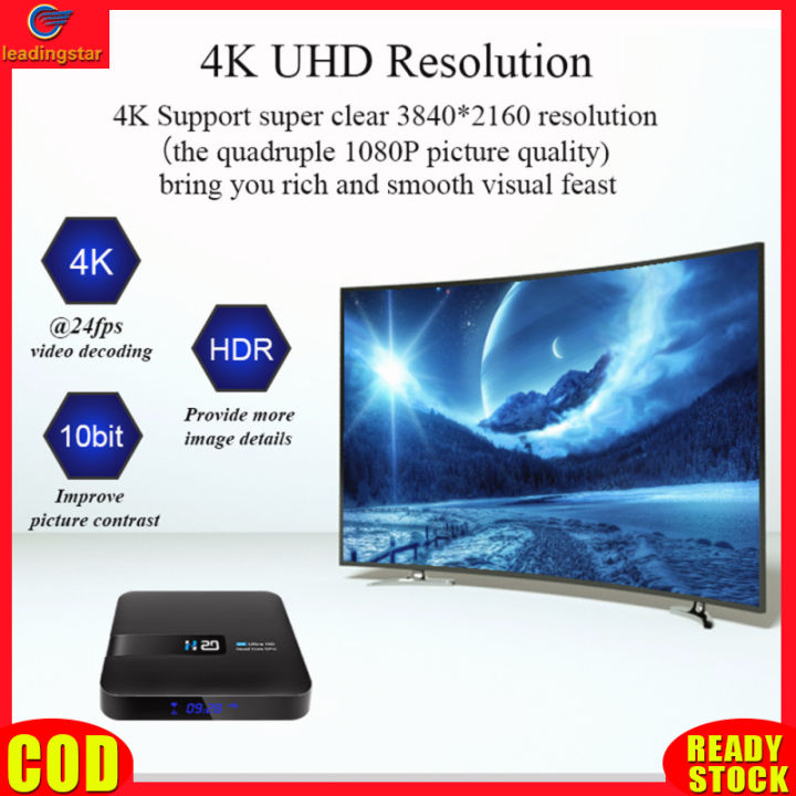 leadingstar-rc-authentic-h20-4k-media-player-surround-sound-digital-player-ram-1gb-rom-8gb-compatible-for-android-10-0-tv-box-ultra-high-frequency-cpu