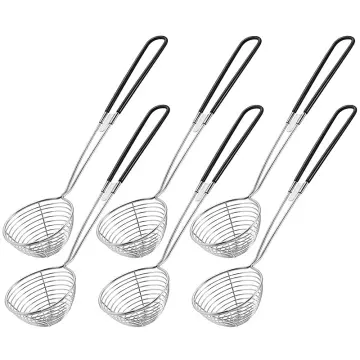 1pc 304 Stainless Steel Hanging Hot Pot Ladle For Noodles, French Fries,  Frying Basket