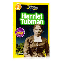 Original English National Geographic readers Harriet Tubman L2 American National Geographic graded reading materials full color childrens Encyclopedia Biography Series readers