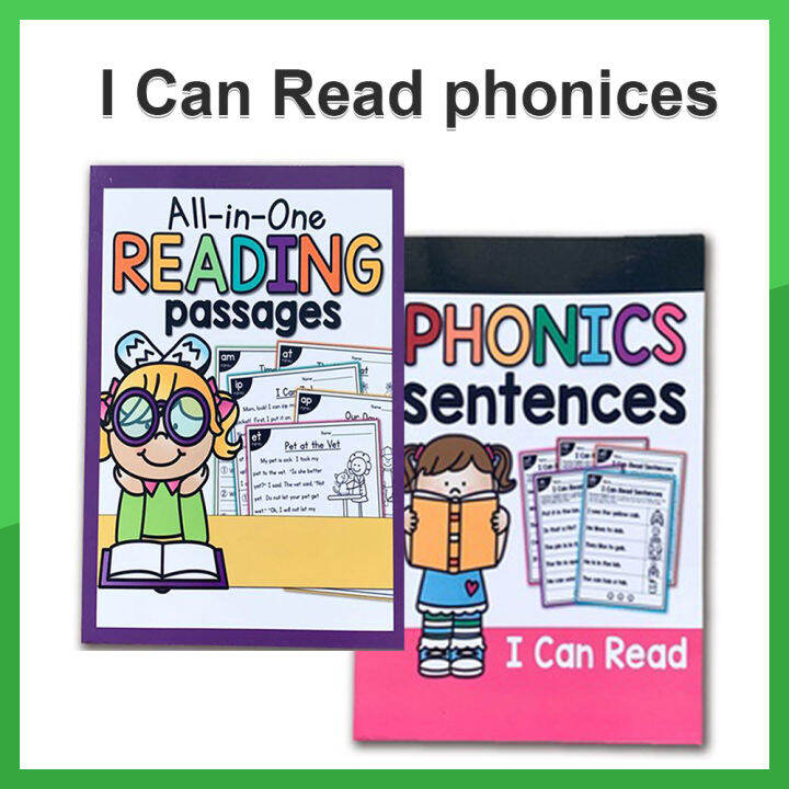 My first I Can Read Phonics Sentences Worksheets Vowel Word Families ...