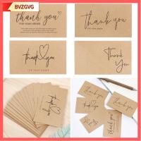 BVZGVG 30PCS ของขวัญ สำหรับธุรกิจขนาดเล็ก การ์ดสต็อก โปสการ์ด andquot;ขอบคุณสำหรับการสั่งซื้อandquot; แสดงความขอบคุณ การ์ดกระดาษคราฟท์ ป้ายอวยพร