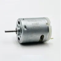 มอเตอร์ RS-365SA-2173เพลายาว15.4มม. DC 6V 12V 18V 24V 26500RPM ความเร็วสูงแม่เหล็กแรงแปรงคาร์บอนไฟฟ้าแบบ DIY มอเตอร์ไฟฟ้าปืนลมร้อน (ใหม่)