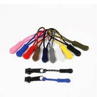 10Pcs Multicolor Zipper Pull Puller End Lock Fit Rope Tag Replacement Clip Buckle Suitcase Outdoor Zipper Head Cord Sewing Tools Door Hardware Locks F