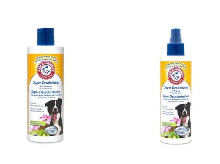 Arm & Hammer Super Deodorizing Shampoo / Spray for Dogs Odor