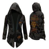 [COD] Wukong Windbreaker Jacket Anime Peripheral Fleece Mid-length Sweatshirt Mens Teen