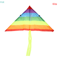 ?【Lowest price】YUE Rainbow Kite กับ50M Kite line outdoor Kites เด็กของเล่นเด็กของขวัญสวนของเล่น