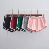 Elastic Waist Women All-match Loose Soft Cotton Casual Short 运动夏季超短裤女韩版瑜伽宽松高腰阔腿休闲女短裤