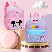 Fashion Cartoon Print Kindergarten Small Schoolbag Female Anime Cartoon Children Backpack Outdoor Travel Girl Children Backpack 【AUG】