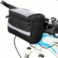 Bicycle Front Handlebar Bag Bike Frame Pannier Organizer Pouch MTB Waterproof Phone Bags Multifunction Portable Shoulder Bag Colanders Food Strainers