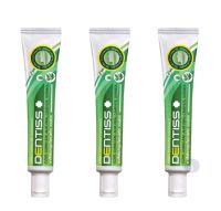 ยาสีฟันสมุนไพรสกัด เดนทิส Mistine Herbal Extracted Toothpaste Dentiss 40g x3ชิ้น