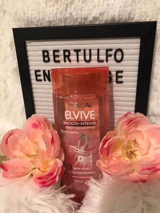 L'oreal Paris Elvive Smooth Intense Smoothing Shampoo (375ml) Lazada PH