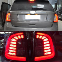 รถกระพริบ2PCS LED สำหรับ Ford Edge 2011 2012 2013 2014ไฟท้าย LED ไฟท้ายรถจัดแต่งทรงผม Led ด้านหลังโคมไฟ Plug And Play