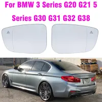 Espejo Retvisor De Advertencia Para Coche BMW,Ristal De Advertencia De Punto Ciego Calentado BMW 3 G20 G21 Serie 5 G30 G31 G32 G38 7 G11 G12ครอบคลุม/