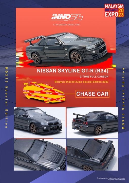 inno-1-64-nissan-skyline-gt-r-r34-z-tune-full-carbon-malaysia-diecast-expo-event-edition-2023-model-car