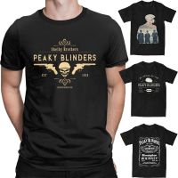 Men T Shirt Shelby Brothers Novelty Tees Mens White Tshirts Cotton Awesome Clothing Gildan
