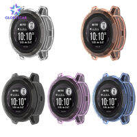 กรอบเคสหน้าจอป้องกันนาฬิกากลวงเคส Tpu แบบนิ่มใช้ได้กับ Garmin Instinct 2S