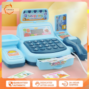 CONUSEA Simulation Cash Register Game Toy Electronic Play House Toys Light