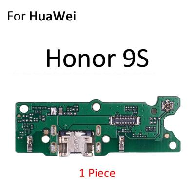 USB แท่นชาร์จบอร์ดที่ชาร์จหัวเชื่อมปลั๊กพร้อมไมโครโฟนสายเคเบิ้ลยืดหยุ่นสำหรับ HuaWei Honor 9A 9S 9C 9X Premium Pro 8S 10X Lite