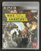 MAX ANARCHY (ANARCHY REIGNS) [Z2,JP] แผ่นแท้ PS3 มือสอง *ภาษาอังกฤษ*