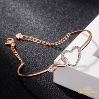 Swarovski กำไลข้อมือ Infinity Heart Bangle สวารอฟสกี้ สวารอฟ ของขวัญ ของแท้ 100% พร้อมส่ง