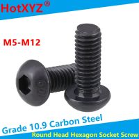 Iso7380 Grade 10.9 Half Round Head Hexagon Socket Screw Pan Head Hexagon Socket Screw M5-M12 20PCS