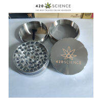 420 Science Large Size 63mm 4 Layers 2.5 Inch Heavy Sharp Shred Herb Grinder