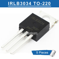 5Pcs IRLB3034 TO220 IRLB3034PBF TO-220 N-Channel MOSFETทรานซิสเตอร์ใหม่เดิม