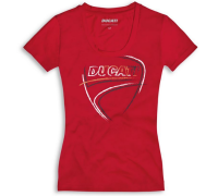 เสื้อยืด - T-SHIRT HEARTBEAT LADY RED