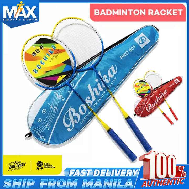 [COD+Ship from Manila] BLUE/RED Badminton Racket Pro Beginners