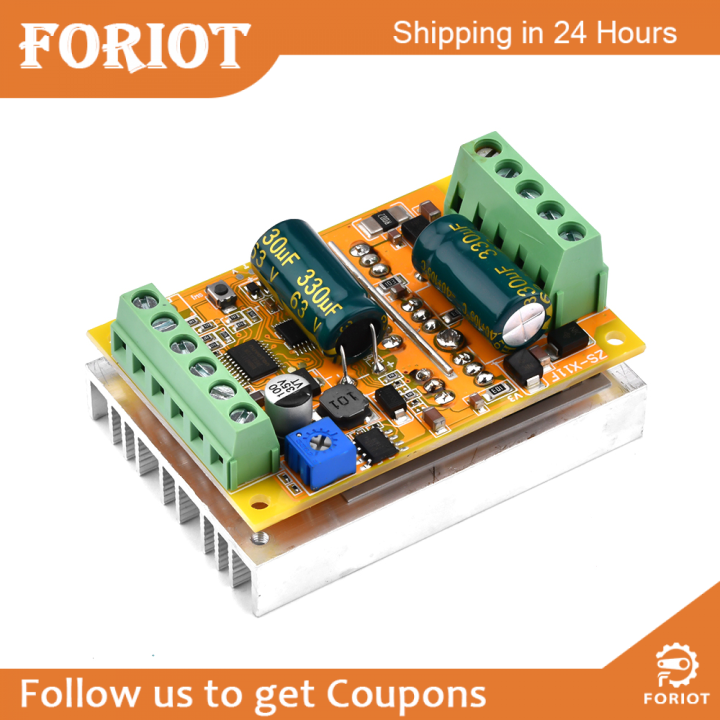 Foriot Three Phase Dc Brushless Motor Controller Dc6 5 50v 380w Bldc Pwm Signal Without Hall