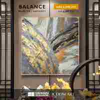 SB Design Square รูปพร้อมกรอบ DoseArt รุ่น Balance 80x80 cm (83x83 ซม.)