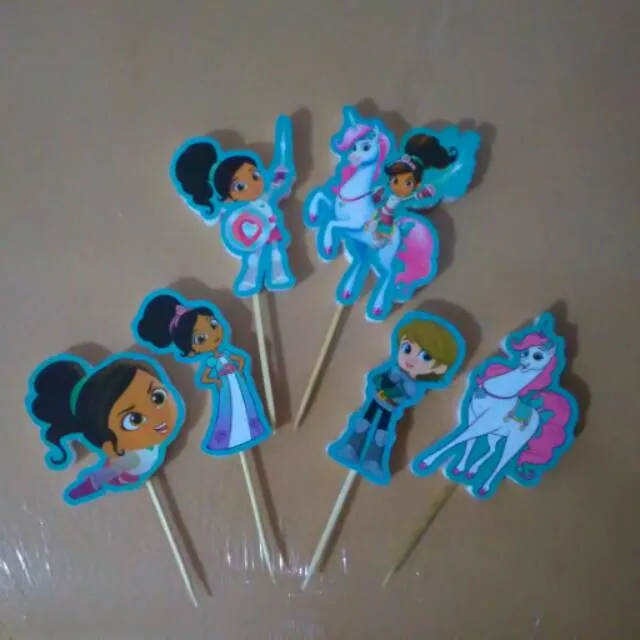 Cupcake topper Nella the Princess Knight Lazada Indonesia