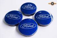 ฝาครอบดุมล้อ Ford 56MM ฟอร์ดสีน้ำเงิน