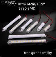 ☽ 12V/24V LED Light Strip 6cm 10cm 14cm 18cm Hard Rigid Tube Bar Lamp IP65 Waterproof 5730-led bead Lights Strips For DIY