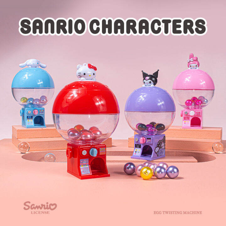 sanrio-เครื่องบิดไข่ขนาดเล็กกล่องทึบของเล่น-hello-kitty-kuromi-ของเล่นทำด้วยมือของขวัญบล็อคก่อสร้างสร้างสรรค์