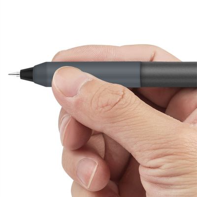 Retractable Gel Pen Large Capacity Pen Soft Grip 0.5MM Black Ink Student Office Writing Tools