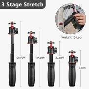 Vamson Gậy Tự Sướng Mini Cho Go Pro 11 Giá Đỡ Ba Chân Để Bàn Cho Gopro