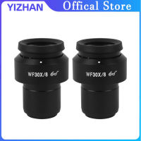 YIZHANหนึ่งชิ้น30xพื้นที่กว้าง30มม.ขนาดการขยายช่องมองกว้างเลนส์ซูมสำหรับกล้องจุลทรรศน์แบบสเตอริโอ